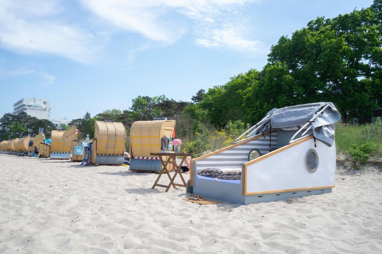 Schlafstrandkorb Nr. 4 ทิมเมนดอร์เฟอร์ ชตรันด์ ภายนอก รูปภาพ